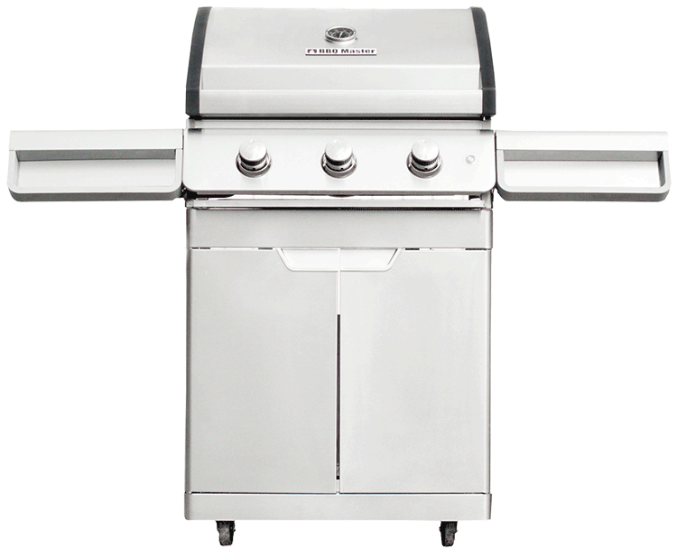 BBQ Master L Plus - Edelstahl Gasgrill