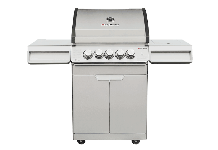 BBQ Master L Pro - Edelstahl Gasgrill