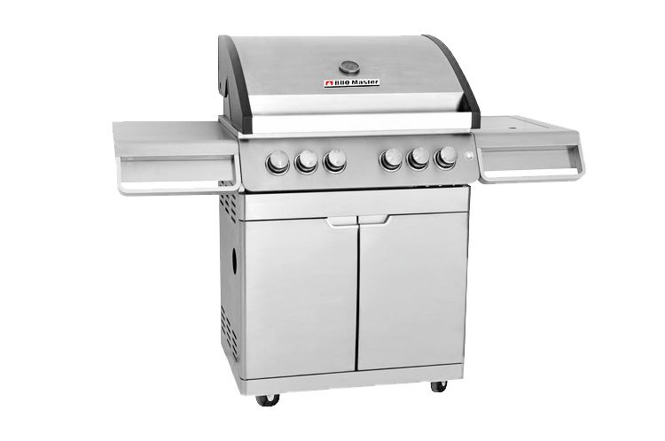 BBQ Master XL Pro - Edelstahl Gasgrill