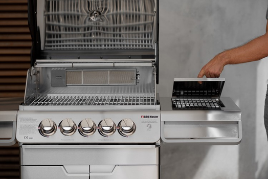 BBQ Master L Pro - Stainless Steel Gas grill
