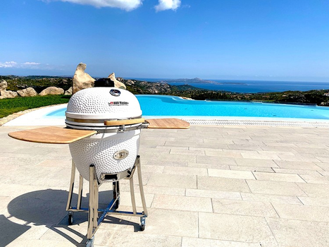 BBQ Master Kamado XL White