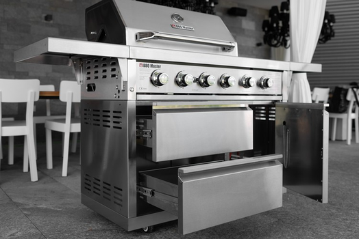 BBQ Master XL Premium für 7.5 kg Gasflasche aus Kunststoff