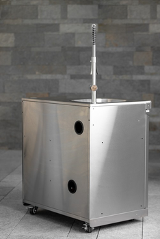 Outdoor - Outdoor kitchen XXL Plus (XXL Pro, drawer element, sink)
