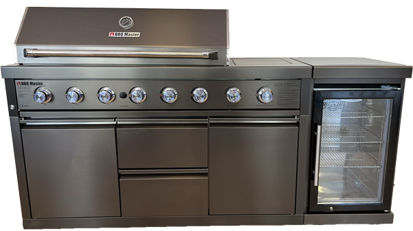 Outdoorkitchen Fridge Black Edition