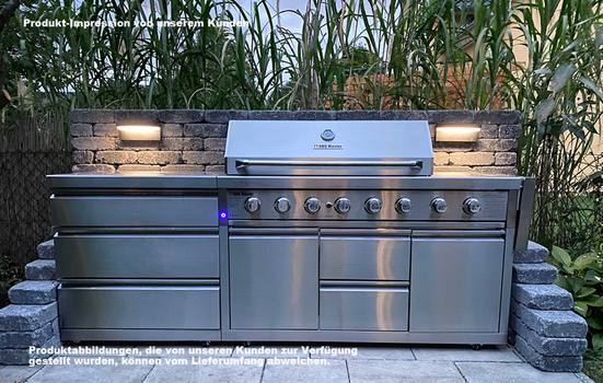 Outdoorkitchen Element Schubladen