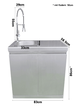 Exhibition model CH - washbasin element - single item no. 3