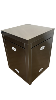 Outdoorkitchen Eckelement 90° Trolley Black Edition