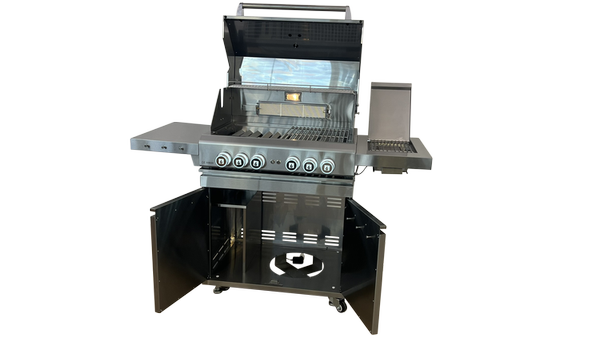 BBQ Master XL Max - Edelstahl Gasgrill