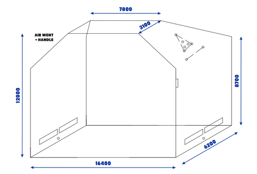 Abdeckhaube Premium XL Max