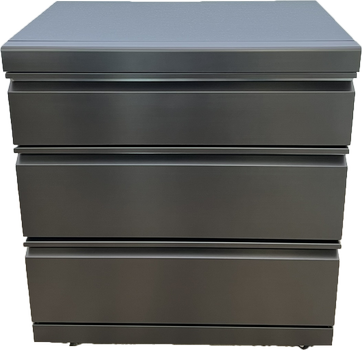 Outdoor - Aussenküche XXL Plus Black Edition (XXL Pro, Schubladenelement)