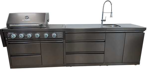 Outdoor - Aussenküche XL Plus Black Edition