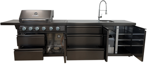 Outdoor - Aussenküche XL Plus Black Edition