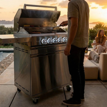BBQ Master L Max- Stainless steel gas grill