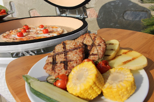 BBQ Master Kamado XXL Weiss