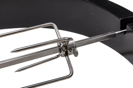 Rotary spit set for Kamado XL
