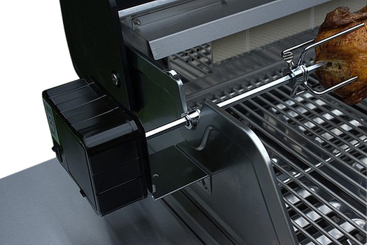 Rotating Grill Spit Set XL Premium